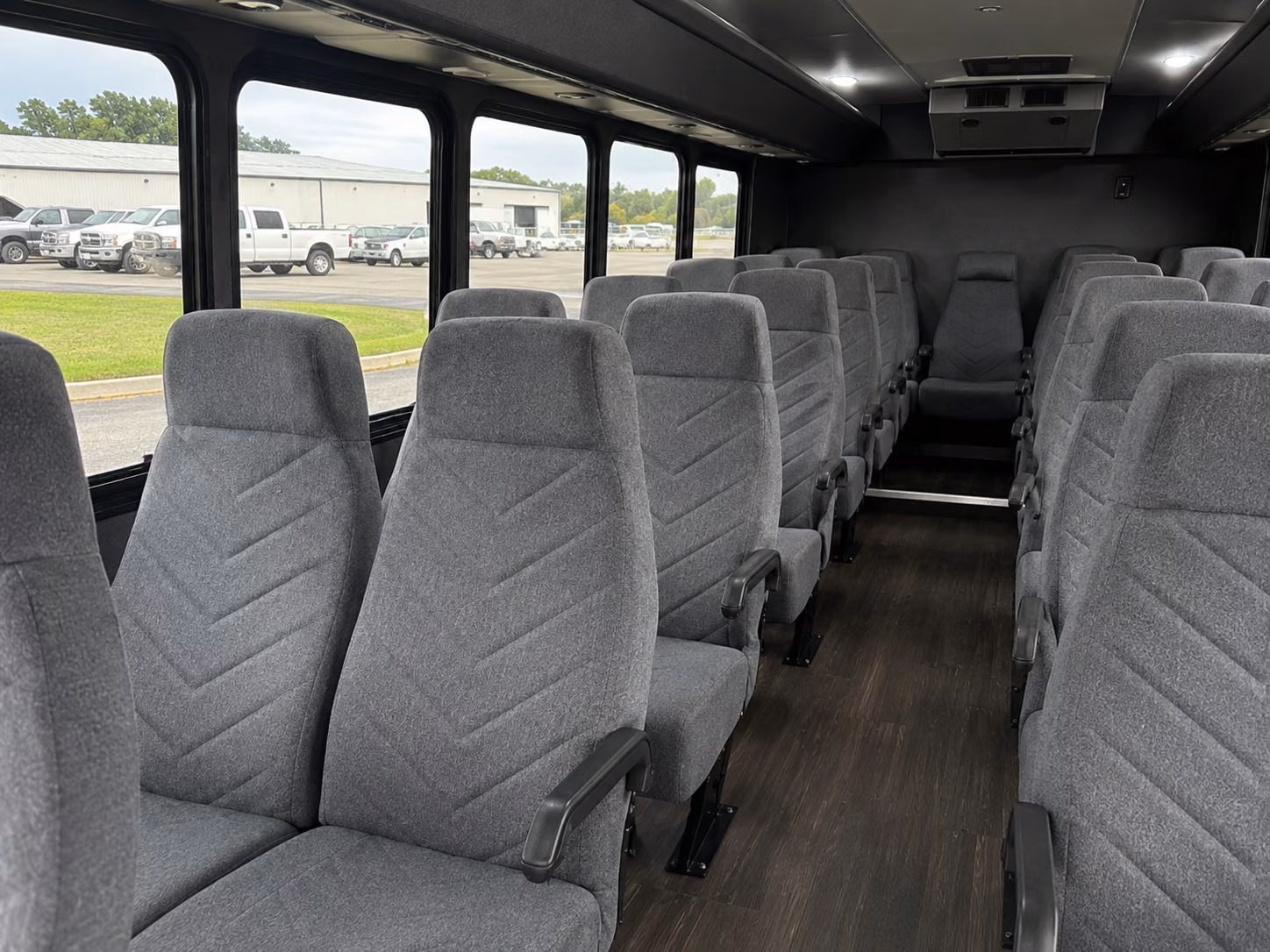 goodyear 18 passenger minibus interior