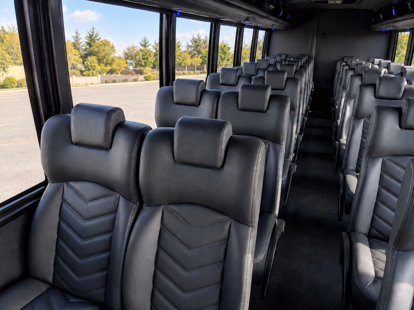 goodyear 20 passenger minibus interior