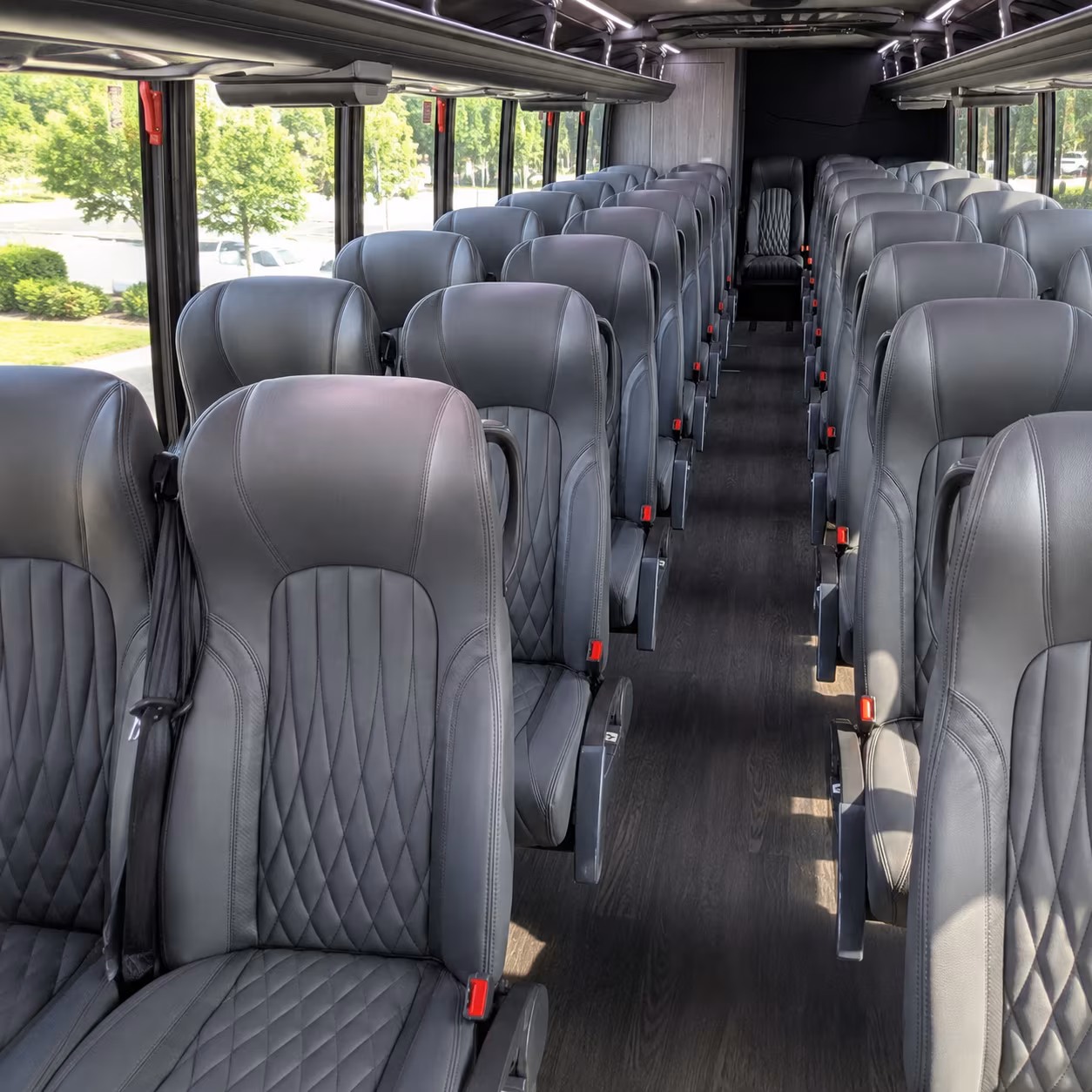 goodyear 25 passenger minibus inside