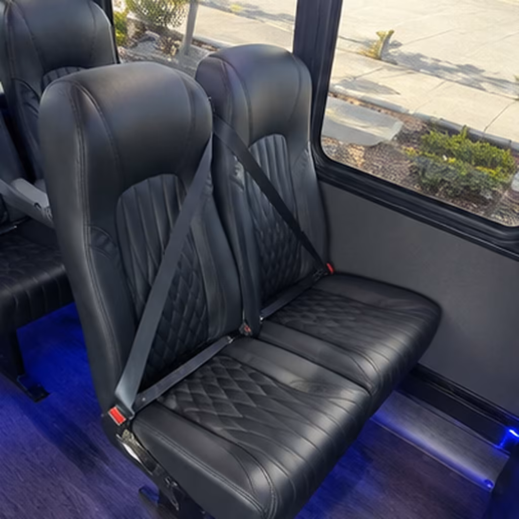goodyear 25 passenger minibus interior