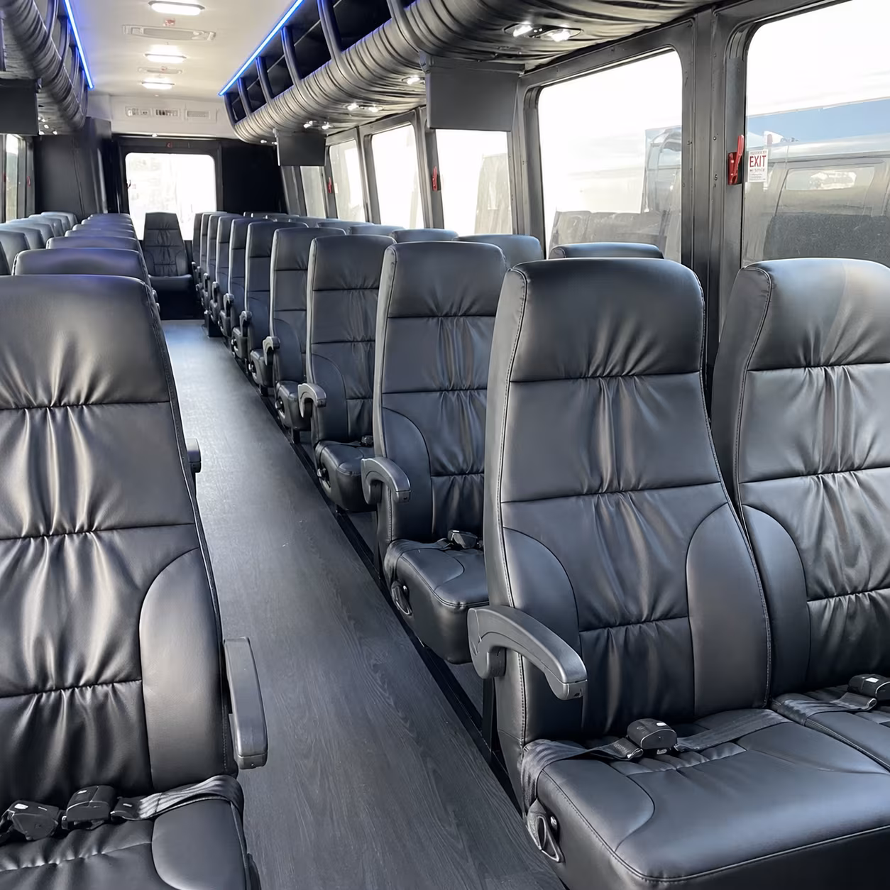 goodyear 30 passenger minibus inside