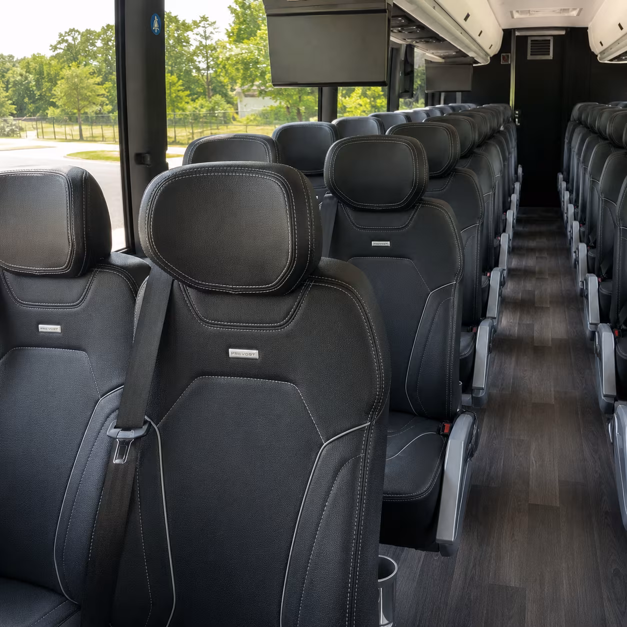 goodyear field trip transportation onboard seating