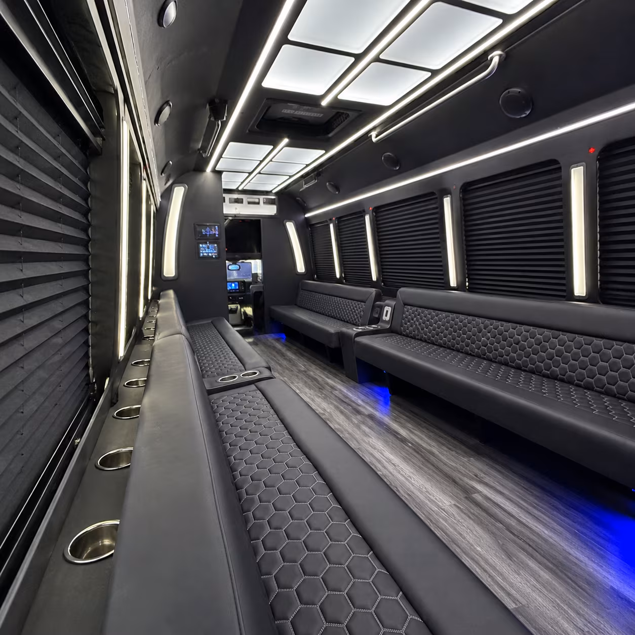goodyear party bus interior