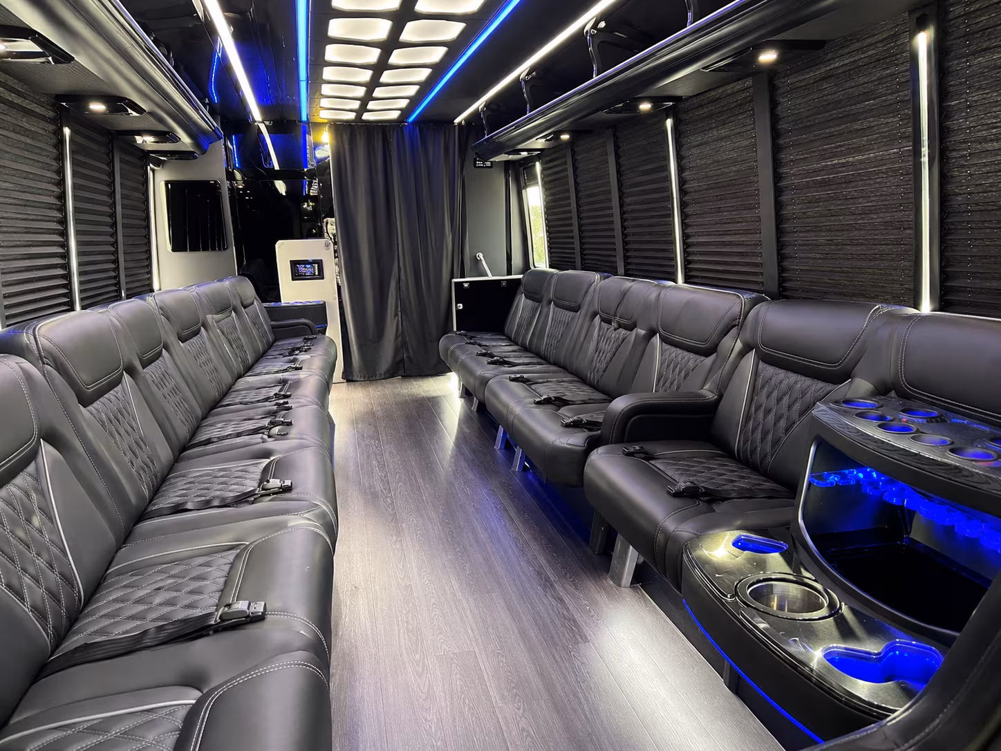 goodyear sporting event party bus rental