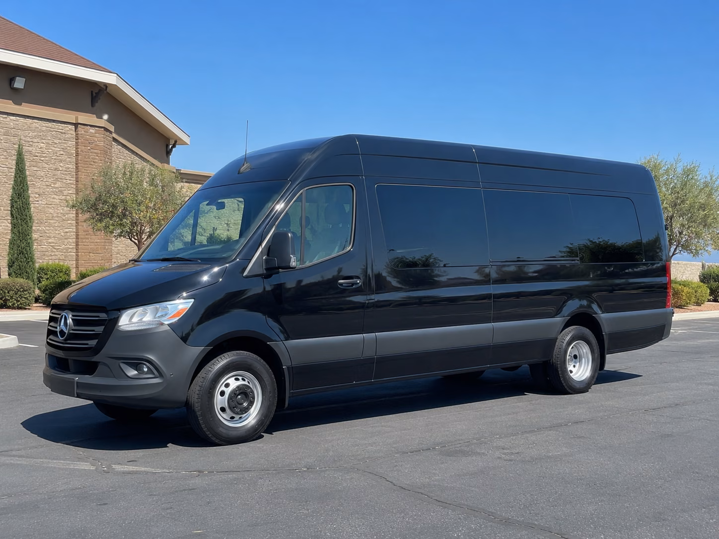 goodyear sprinter van with driver