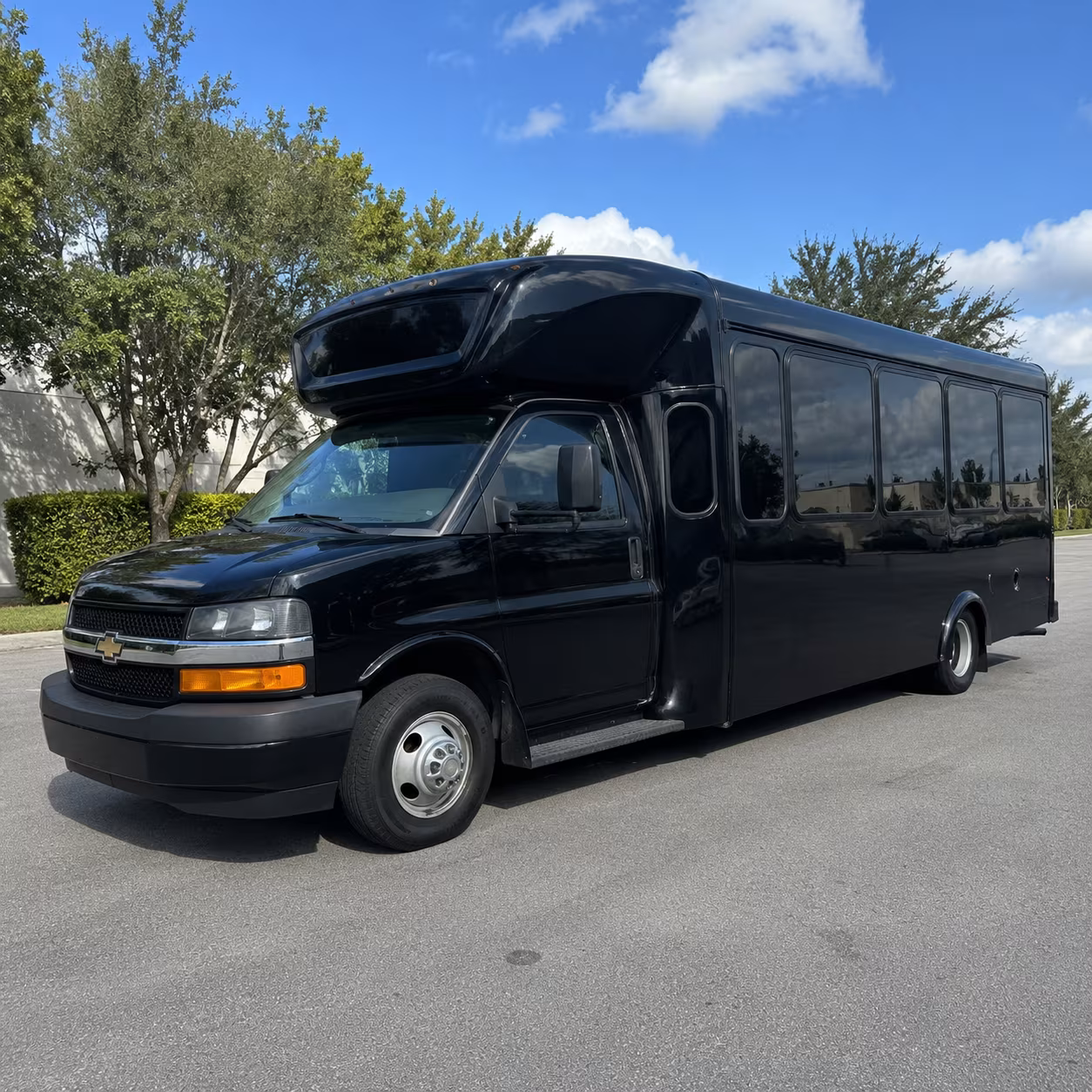 goodyear wedding party bus rental